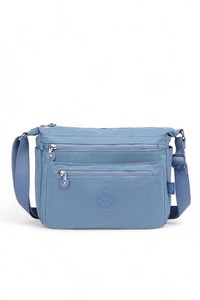  Smart Bags Krinkıl Jeans Mavi Kadın Çapraz Askılı Çanta SMB1238