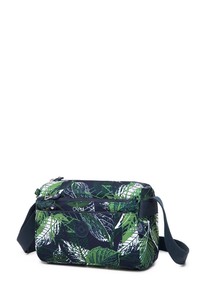  Smart Bags Krinkıl Lacivert/Yeşil Kadın Çapraz Askılı Çanta SMB1006
