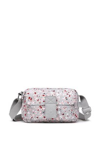 Smart Bags Krinkıl Parçacıklar Gri Kadın Çapraz Askılı Çanta SMB3098