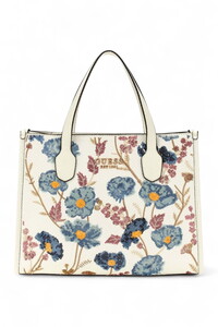 Guess Zaria Beyaz-Çiçekli Kadın Omuz Çantası HWKF7330220