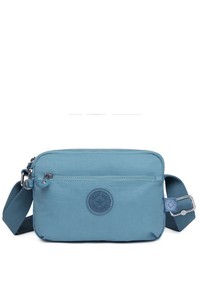 Smart Bags Krinkıl Buz Mavi Kadın Çapraz Askılı Çanta SMB3029