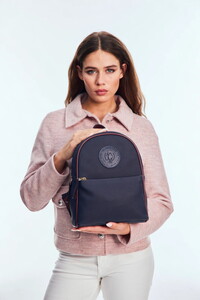  U.S. Polo Assn.  Lacivert-Bordo Kadın Sırt Çantası US24730
