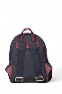  U.S. Polo Assn.  Lacivert-Bordo Kadın Sırt Çantası US24730