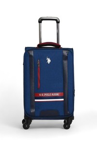 U.S. Polo Assn.  Lacivert Kumaş Unisex Kabin Boy Valiz PLVLZ21259CK