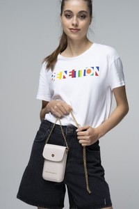 Benetton  Bej Kadın Çapraz Askılı Çanta BNT697