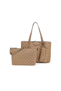 Guess Eco Brenton Kahve Kadın Omuz Çantası HWEBG839023
