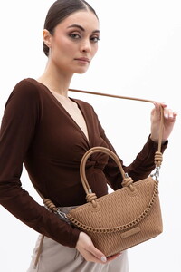  Sisley  Camel Kadın El Çantası SLY207