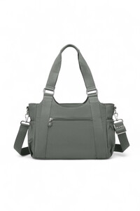  Smart Bags Krinkıl Koyu Gri Kadın Omuz Çantası SMB 1163-1