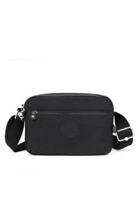  Smart Bags Krinkıl Siyah Kumaş Kadın Çapraz Askılı Çanta SMB3029