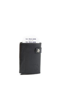 U.S. Polo Assn.  Siyah Soft Deri Unisex Kartlık PLCUZ2152