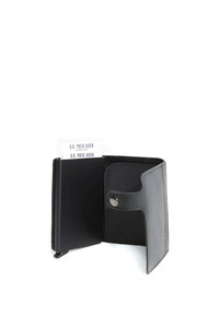  U.S. Polo Assn.  Siyah Soft Deri Unisex Kartlık PLCUZ2152