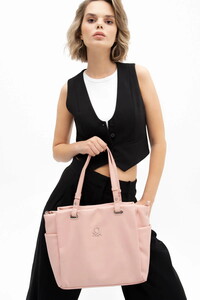 Benetton  Pembe Kadın Omuz Çantası BNT1220