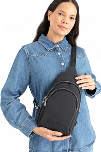 Benetton  Siyah Kadın Body Bag BNT1652