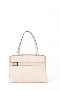 Nautica Monogram Krem Kadın Omuz Çantası CN7220T