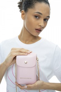 Benetton  Pembe Kadın Çapraz Askılı Çanta BNT697