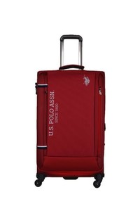 U.S. Polo Assn.  Bordo Kumaş Unisex Kabin Boy Valiz PLVLZ8079CK