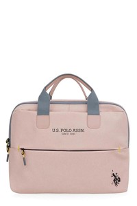 U.S. Polo Assn.  Pembe Unisex Laptop & Evrak Çantası PLEVR23682