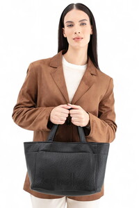 Benetton Soft Line Siyah Kadın El Çantası BNT1635