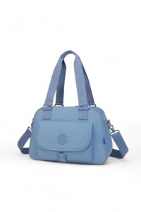  Smart Bags Krinkıl Jeans Mavi Kadın Omuz Çantası SMB1122