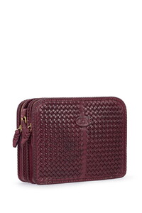  Gön Hand Made Mor Kadın Çapraz Askılı Çanta Peke