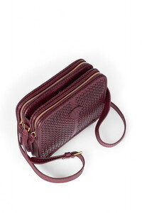  Gön Hand Made Mor Kadın Çapraz Askılı Çanta Peke