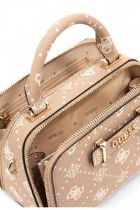  Guess Silia Koyu Bej Kadın El Çantası HWGP9890760