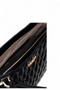  Guess Valla Siyah Kadın Omuz Çantası HWQG8122220