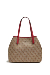  Guess Vikky Logo Kahve-Bordo Kadın Omuz Çantası SG699523