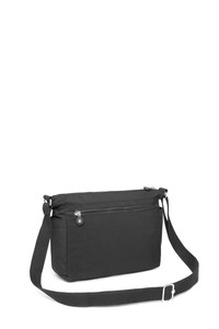  Smart Bags Krinkıl Siyah Kumaş Kadın Çapraz Askılı Çanta SMB1238