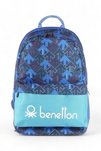Benetton  Lacivert Unisex Okul Sırt Çantası BEN03724