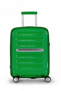 Benetton 50 Cm Yeşil Unisex Kabin Boy Valiz 14BNT1000-03