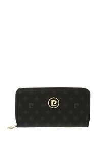 Pierre Cardin  Siyah Monogram Kadın Portföy & Clutch Çanta PC22Y600-MN