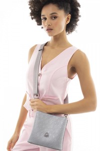 Benetton  Platin Kadın Çapraz Askılı Çanta BNT1053