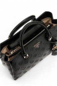  Guess Tisha Siyah Kadın Omuz Çantası HWPD7764060