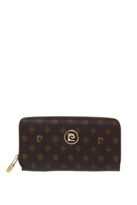 Pierre Cardin  Kahve Monogram Kadın Portföy & Clutch Çanta PC22Y600-MN