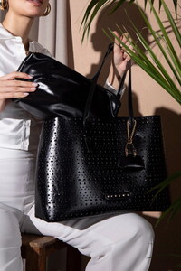  Sisley  Siyah Kadın Omuz Çantası SLY169