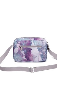  Smart Bags Krinkıl Mor-Çiçekli Kadın Çapraz Askılı Çanta SMB3180