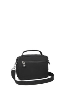  Smart Bags Krinkıl Siyah Kumaş Kadın Çapraz Askılı Çanta SMB3118