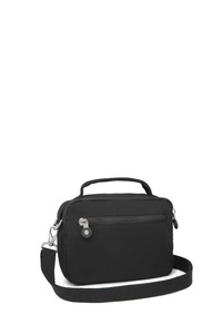  Smart Bags Krinkıl Siyah Kumaş Kadın Çapraz Askılı Çanta SMB3118