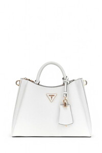 Guess Eco Jazlynn Beyaz Kadın Omuz Çantası HWEZG952306
