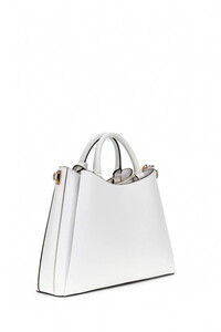  Guess Eco Jazlynn Beyaz Kadın Omuz Çantası HWEZG952306