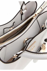  Guess Eco Jazlynn Beyaz Kadın Omuz Çantası HWEZG952306