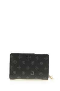  Pierre Cardin  Siyah Monogram Kadın Portföy & Clutch Çanta 06PC22K602-MN