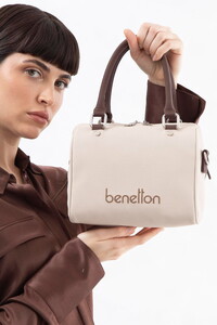 Benetton  Bej-Kahve Kadın El Çantası BNT1618