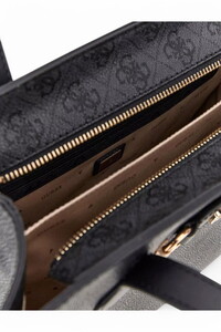  Guess Izzy Antrasit Kadın Omuz Çantası HWSG8654220