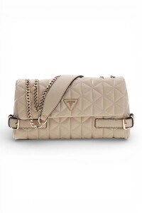 Guess Paisleigh Açık Vizon Kadın Çapraz Askılı Çanta HWQG9883210