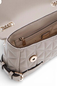  Guess Paisleigh Açık Vizon Kadın Çapraz Askılı Çanta HWQG9883210