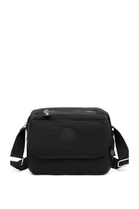 Smart Bags Krinkıl Siyah Kumaş Kadın Çapraz Askılı Çanta SMB1172