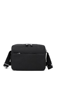  Smart Bags Krinkıl Siyah Kumaş Kadın Çapraz Askılı Çanta SMB1172