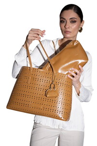  Sisley  Camel Kadın Omuz Çantası SLY169